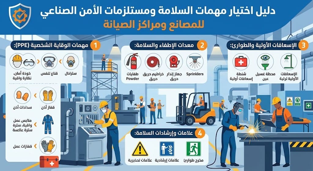 Industrial Safety Supplies: A Guide for Factories and Maintenance Centers 